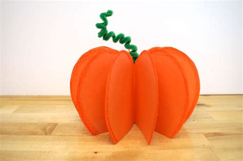 No Glue Super Easy Paper Pumpkin Craft Stlmotherhood