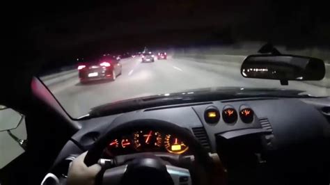 350z Swerving Through Traffic At 100mph Youtube