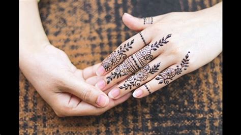 Fingers Mehndi Design For Eid 2020 2020 Stylish Finger Mehndi Design