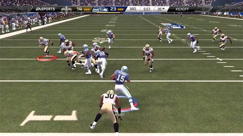 Madden 25 Xbox One Online Gameplay Saints And Seahawks Playoff Game