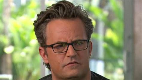 Matthew Perry Opens Up About His Drinking Drug Addiction During Friends Era I Was A Sick Guy