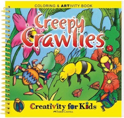 Creepy crawly spider coloring page: Creepy Crawlies Coloring & ARTivity Book by Creativity for ...