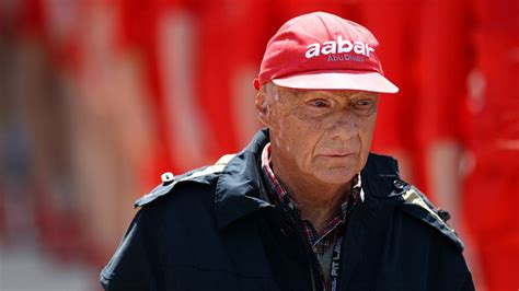 Niki Lauda Former Austrian Formula One Driver And 3 Times F1 World