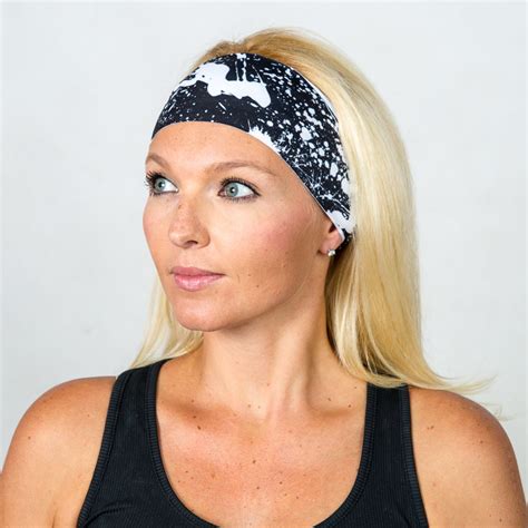 Yoga Headband Workout Headband Fitness Headband Running Etsy