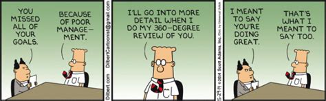 Dilbert On 360 Review Feedback