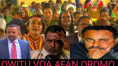 Oduu Owitu Voa Afan Oromo March 122020 Youtube