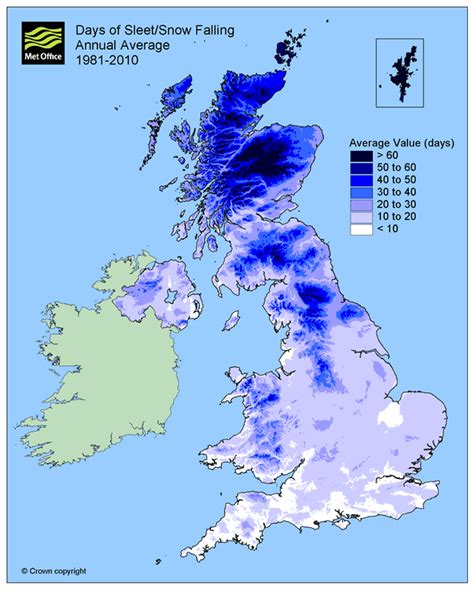 Uk Snow And Facts Met Office