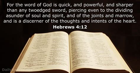 They have creative power, just as god demonstrated when he created the heavens and the earth with his words. 52 Bible Verses about the Word of God - KJV - DailyVerses.net