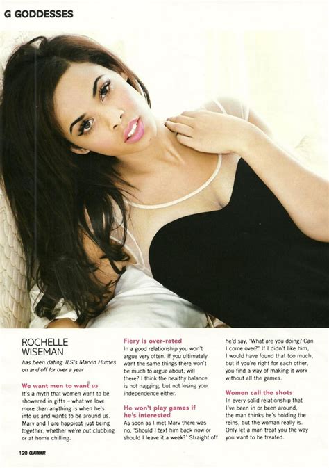 The Saturdays Music Rochelle Wiseman Glamour Magazine Celebrities