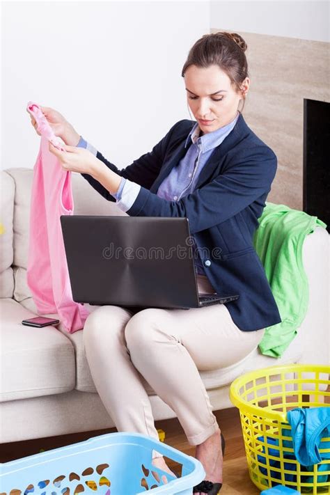 Overworked White Collar Worker Stock Photo Image Of Clerk