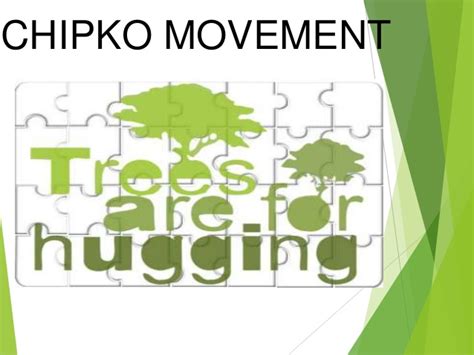 The chipko movement of 1973 was one of the most famous among these. EVS, green business, green consumption, major ...