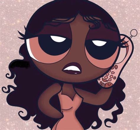 Pin By On Power Puff Girls Girls Cartoon Art Black Girl