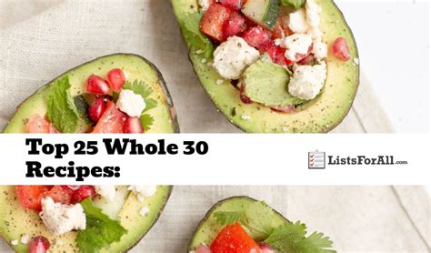 Best Whole 30 Recipes The Top 25 List