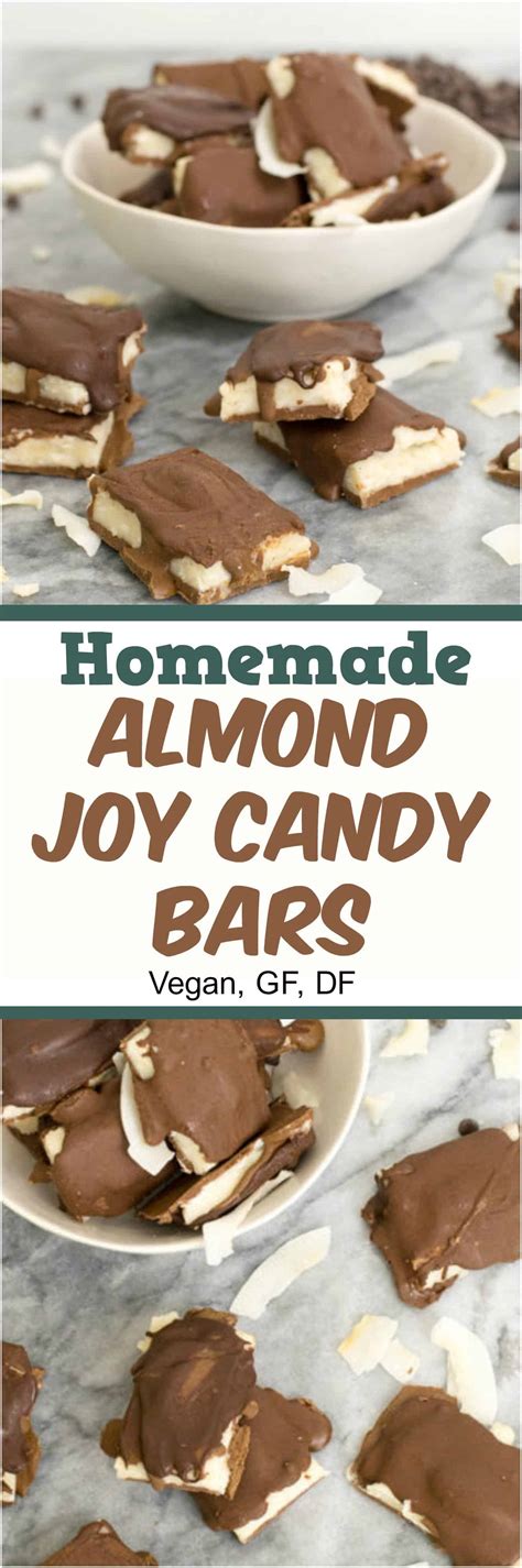 Homemade Almond Joy Candy Bars Bites Of Wellness