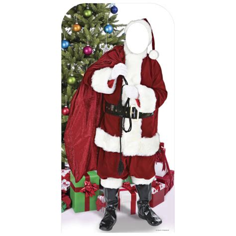 Life Size Father Christmas Stand In Cardboard Cutout