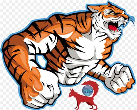 Harimau Benggala Logo Konten Gratis Gambar Png