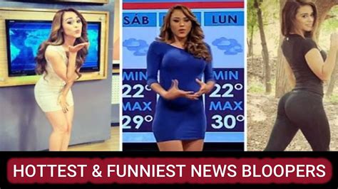 Hottest And Funniest News Bloopers Of All Time Best News Blooper Funny News Blooper News