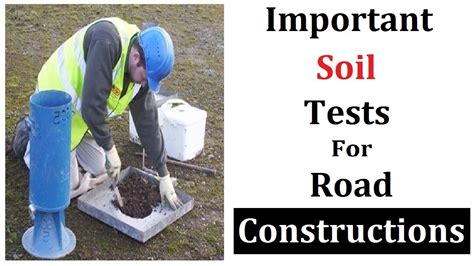 Basic Soil Tests Performed For Road Constructions Youtube