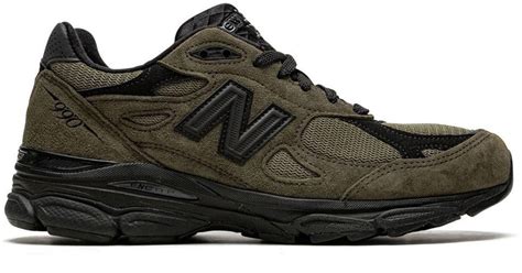 New Balance Suede X Jjjjound 990v3 Low Top Sneakers In Brown For Men