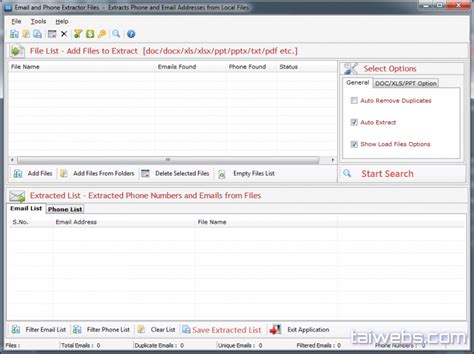 Download Technocom Email And Phone Extractor Files 52632