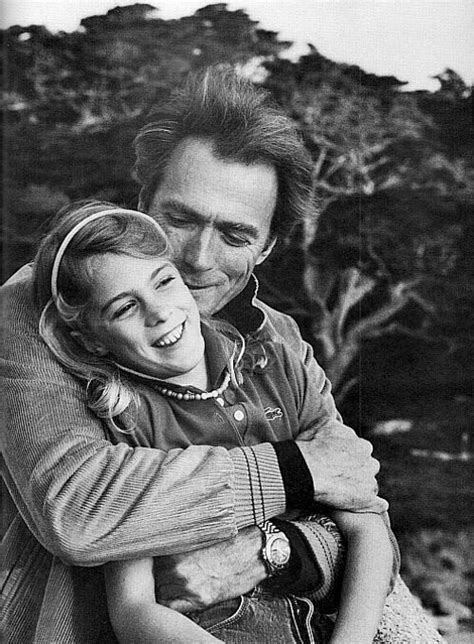 Clint Eastwood And Daughter Alison Mid 80s Clint Eastwood Clint