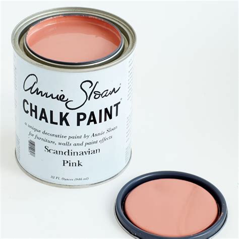 Scandinavian Pink Chalk Paint™ By Annie Sloan Available In 32oz Quarts With Approx 150sq Ft