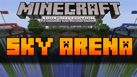 Minecraft Xbox 360 Pvp Map Sky Arena Download In Description Youtube