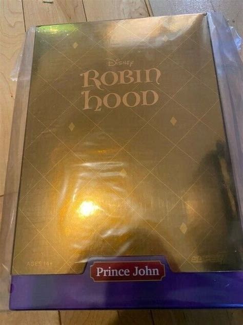 Super7 Ultimates Disney Robin Hood Prince John With Si