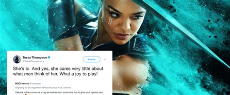 Actress Tessa Thompson Confirms Bisexuality Of Her ‘thor Valkyrie