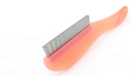 Nit Comb Head Lice Remover Comb With Two Row Steel Teeth For Nits