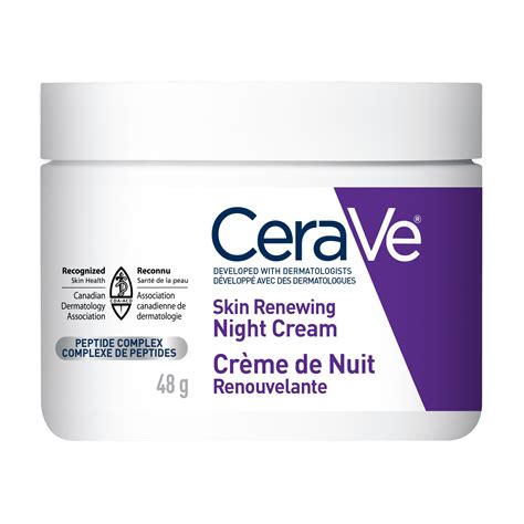Skin Renewing Night Cream Moisturizers Cerave Canada