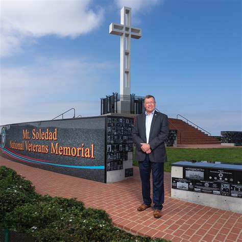 Mt Soledad National Veterans Memorial Above La Jolla — Ranch And Coast