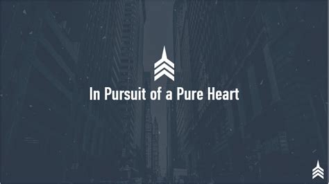 In Pursuit Of A Pure Heart — Harvest