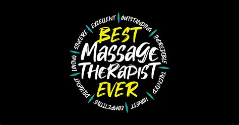 Massage Therapist Physical Therapy Massage Therapist Sticker Teepublic