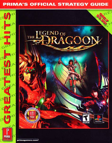 Legend Of Dragoon Official Strategy Guide Greatest Hits Prima Games