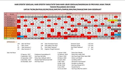 Kalender Pendidikan 20212022 Jawa Timur Excel Reverasite