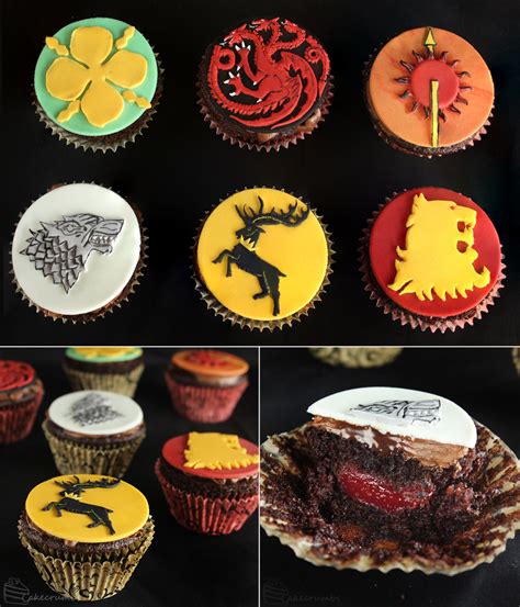 Game Of Thrones Sigil Cupcakes By Cakecrumbs On Deviantart