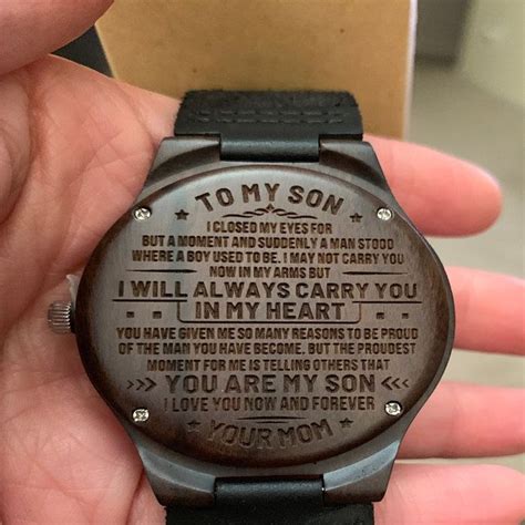 To My Son I Closed My Eyes For A Moment Love Mum Engraved Etsy In