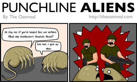 Punchline Aliens The Oatmeal
