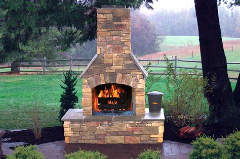 Outdoor Fireplace Kits Propane