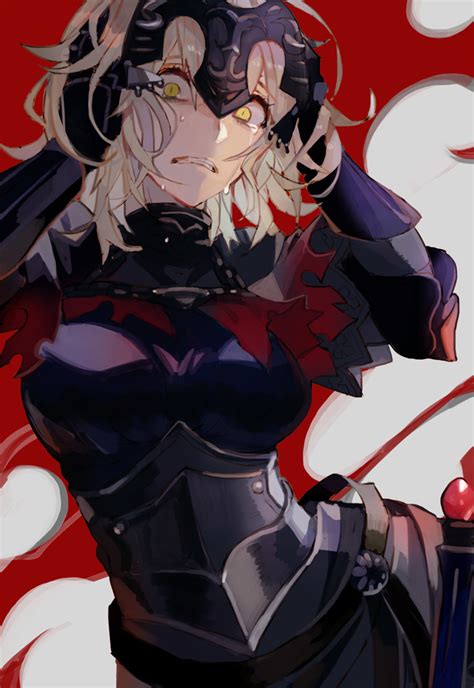Jeanne Darc Alter Fate Fate Stay Night Anime Fate Scathach Fate