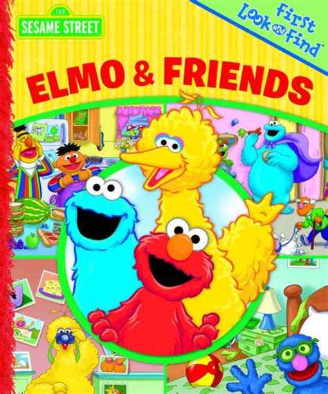 Sesame Street Elmo And Friends First Look And Find By Phoenix