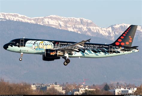 Airbus A320 214 Brussels Airlines Aviation Photo 5515933