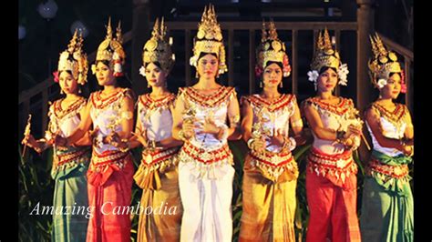 I Love Cambodian Natural And Culture Khmer Absara Dancing At Ankor Wat Temple YouTube
