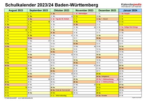 Schulkalender 2023 2024 Hessen F 252 R Pdf - Riset