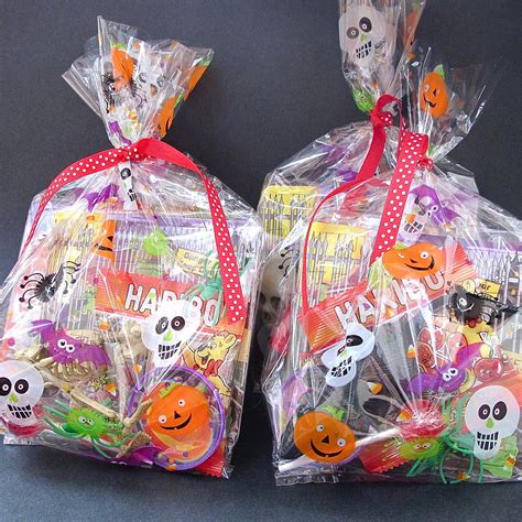 Filled Trick Or Treat Halloween Party Bag By Edamay