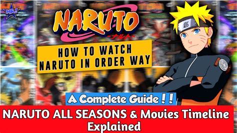 Naruto All Season And Movies In Order Best Way To Watch Naruto In