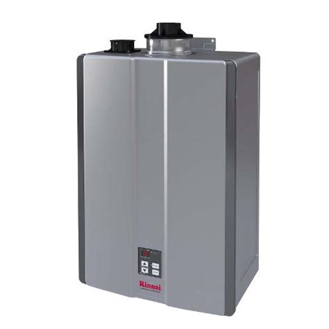 Rinnai Ru180in Indoor Tankless Water Heater 10 Gpm Condensing Natural Gas 180000 Btu
