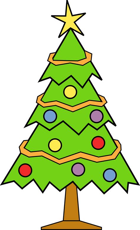 Free Christmas Tree Clipart Public Domain Christmas Clip Art 3