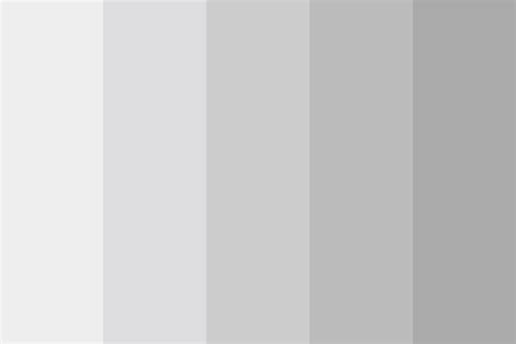 Grayscale Set Color Palette